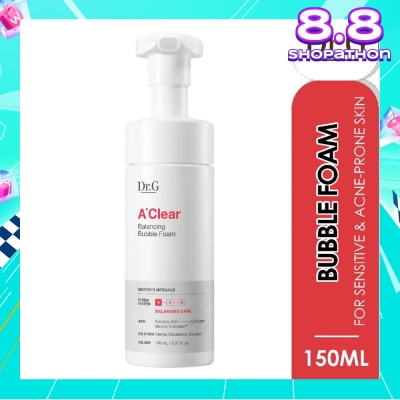 DR. G A'Clear Balancing Bubble Foam 150ml