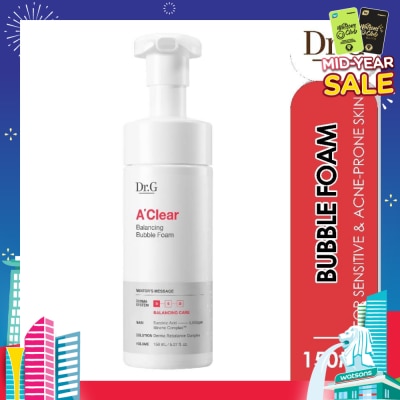 DR. G A'Clear Balancing Bubble Foam 150ml