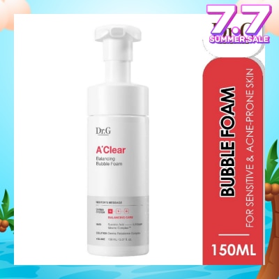 DR. G A'Clear Balancing Bubble Foam 150ml