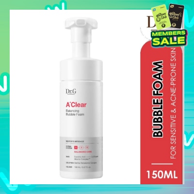 DR. G A'Clear Balancing Bubble Foam 150ml