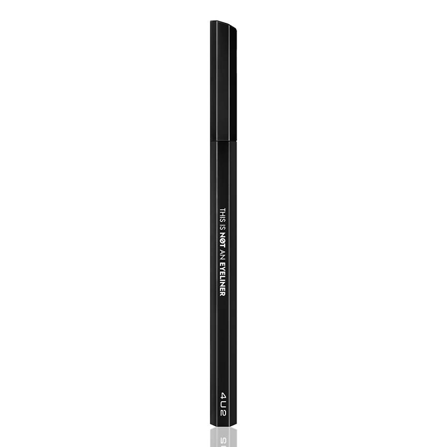 This Is Not An Eyeliner (long wearing, waterproof, matte liquid eyeliner) No.01 No Black, 1s