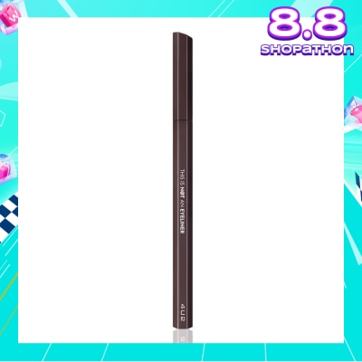 4U2 This Is Not An Eyeliner (long wearing, waterproof, matte liquid eyeliner) No.02 Ain't Brown, 1s
