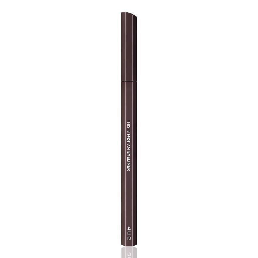 This Is Not An Eyeliner (long wearing, waterproof, matte liquid eyeliner) No.02 Ain't Brown, 1s