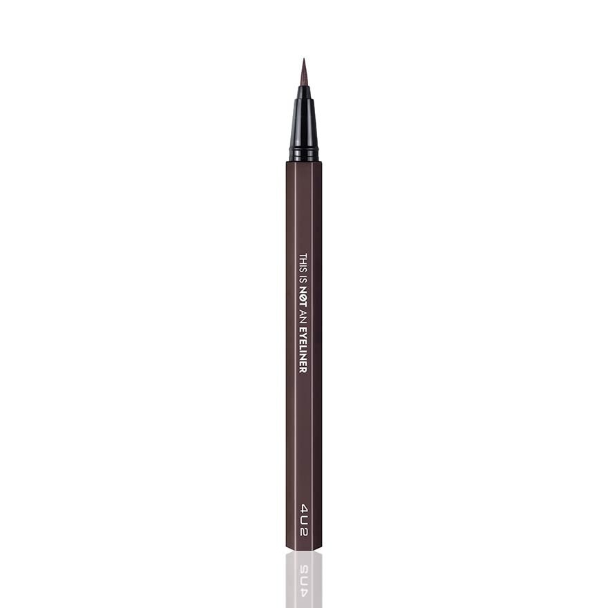 This Is Not An Eyeliner (long wearing, waterproof, matte liquid eyeliner) No.02 Ain't Brown, 1s