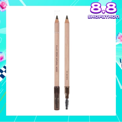 4U2 Brow Natural Wood (Dual Ended Brow Pencil) No.04, 1s