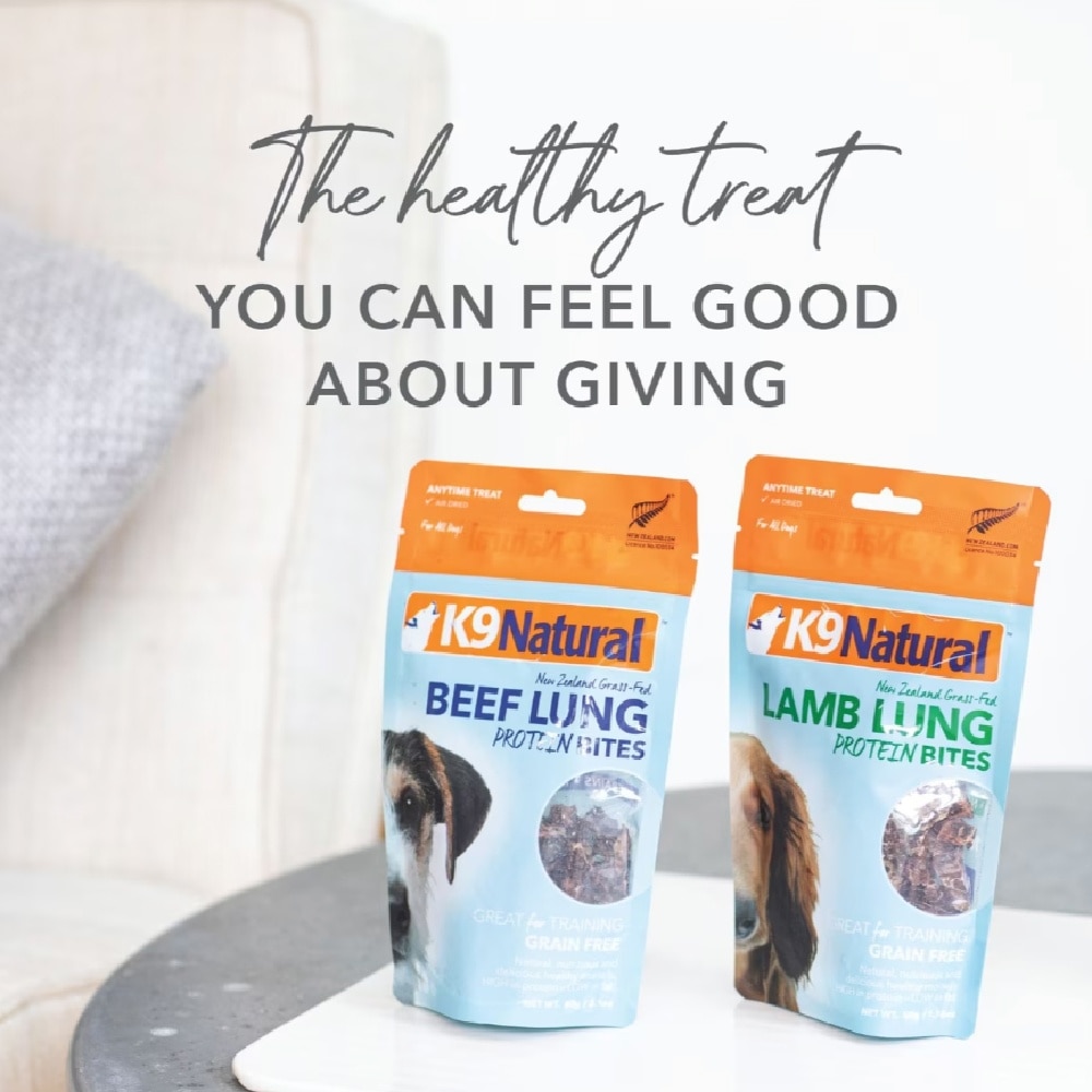 Lamb Lung Protein Bites Dog Treats 60g image