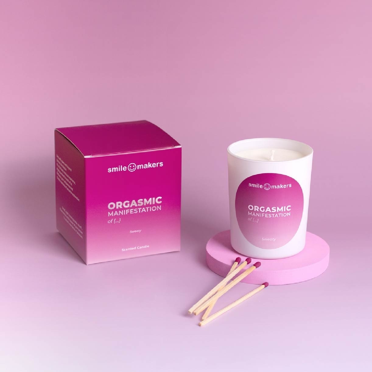 Sensual Sex Candle Orgasmic Manifestation Sweaty 1s