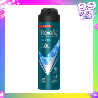 REXONA Men Motion Activated Ice Cool Antiperspirant Deodorant Spray 135ml