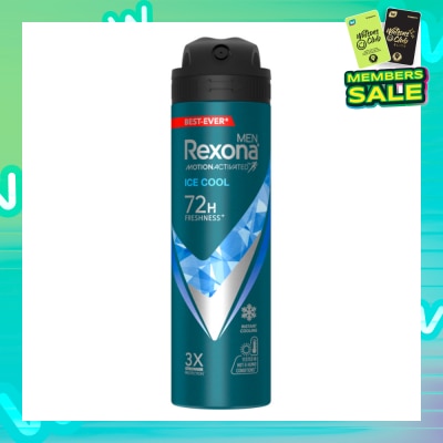 REXONA Men Motion Activated Ice Cool Antiperspirant Deodorant Spray 135ml
