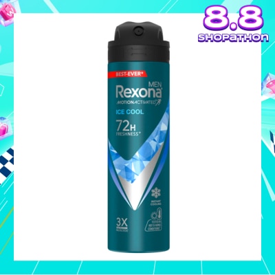 REXONA Men Motion Activated Ice Cool Antiperspirant Deodorant Spray 135ml