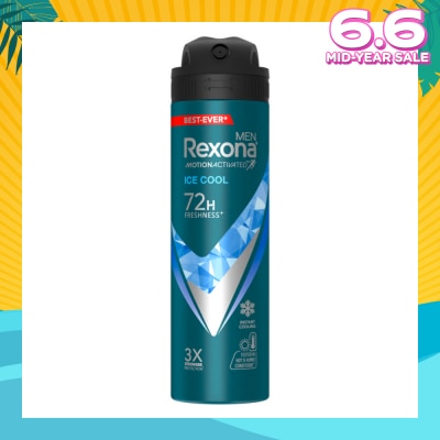 REXONA Men Motion Activated Ice Cool Antiperspirant Deodorant Spray 135ml