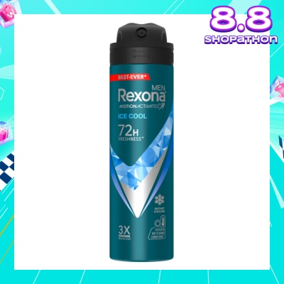 REXONA Men Motion Activated Ice Cool Antiperspirant Deodorant Spray 135ml