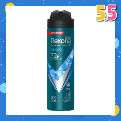 REXONA Men Motion Activated Ice Cool Antiperspirant Deodorant Spray 135ml