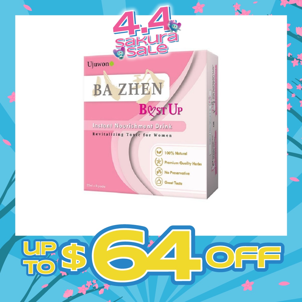 Ba Zhen Bust Up Instant Nourishment Drink 8s (Expiry: Dec`2026)