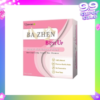UJUWON Ba Zhen Bust Up Instant Nourishment Drink 8s (Expiry: Feb`2026)