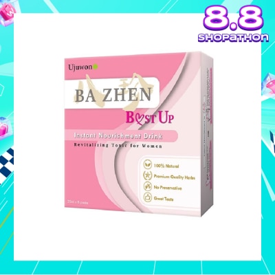 UJUWON Ba Zhen Bust Up Instant Nourishment Drink 8s (Expiry: Feb`2026)
