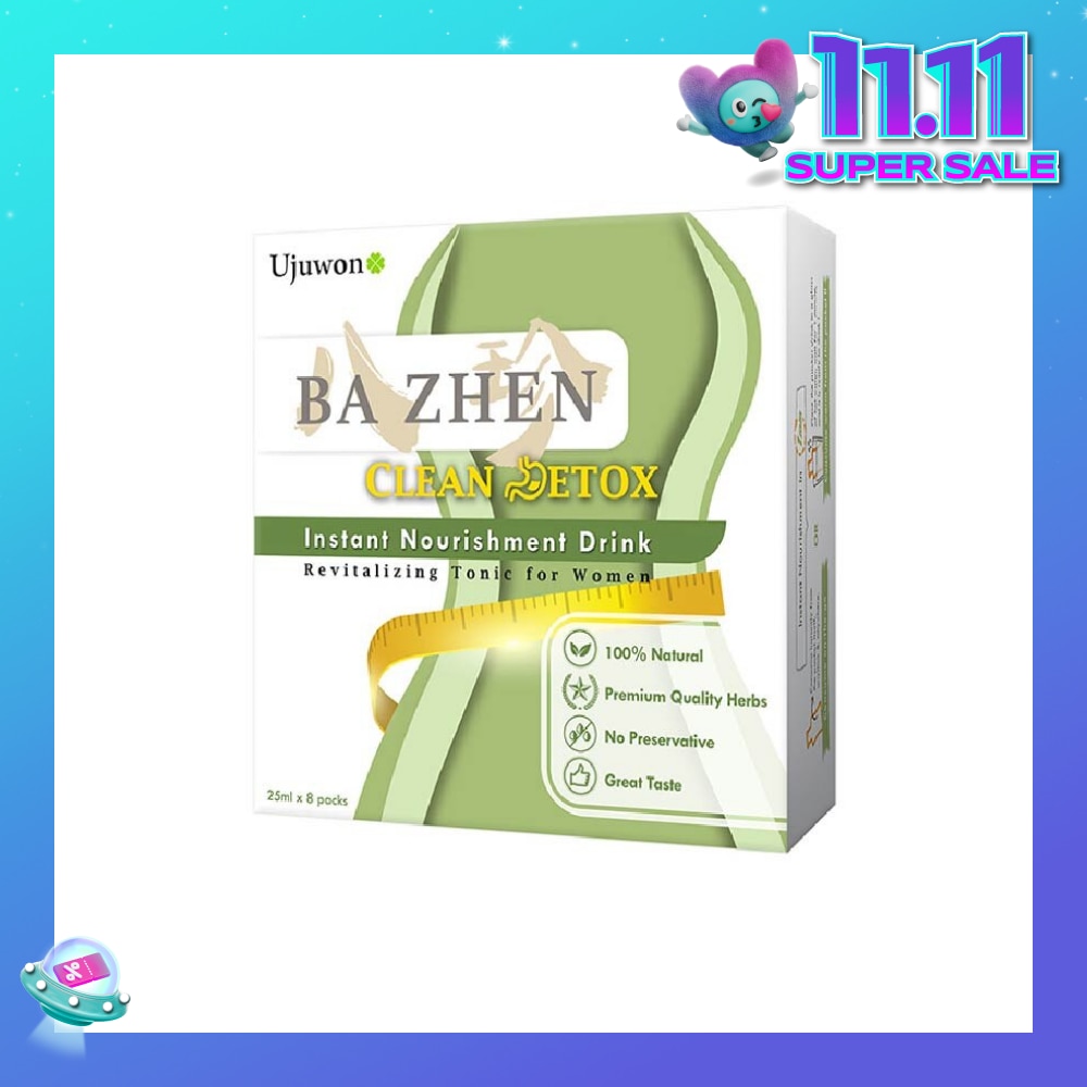 Ba Zhen Clean Detox Instant Nourishment Drink 8s (Expiry: Feb`2026)