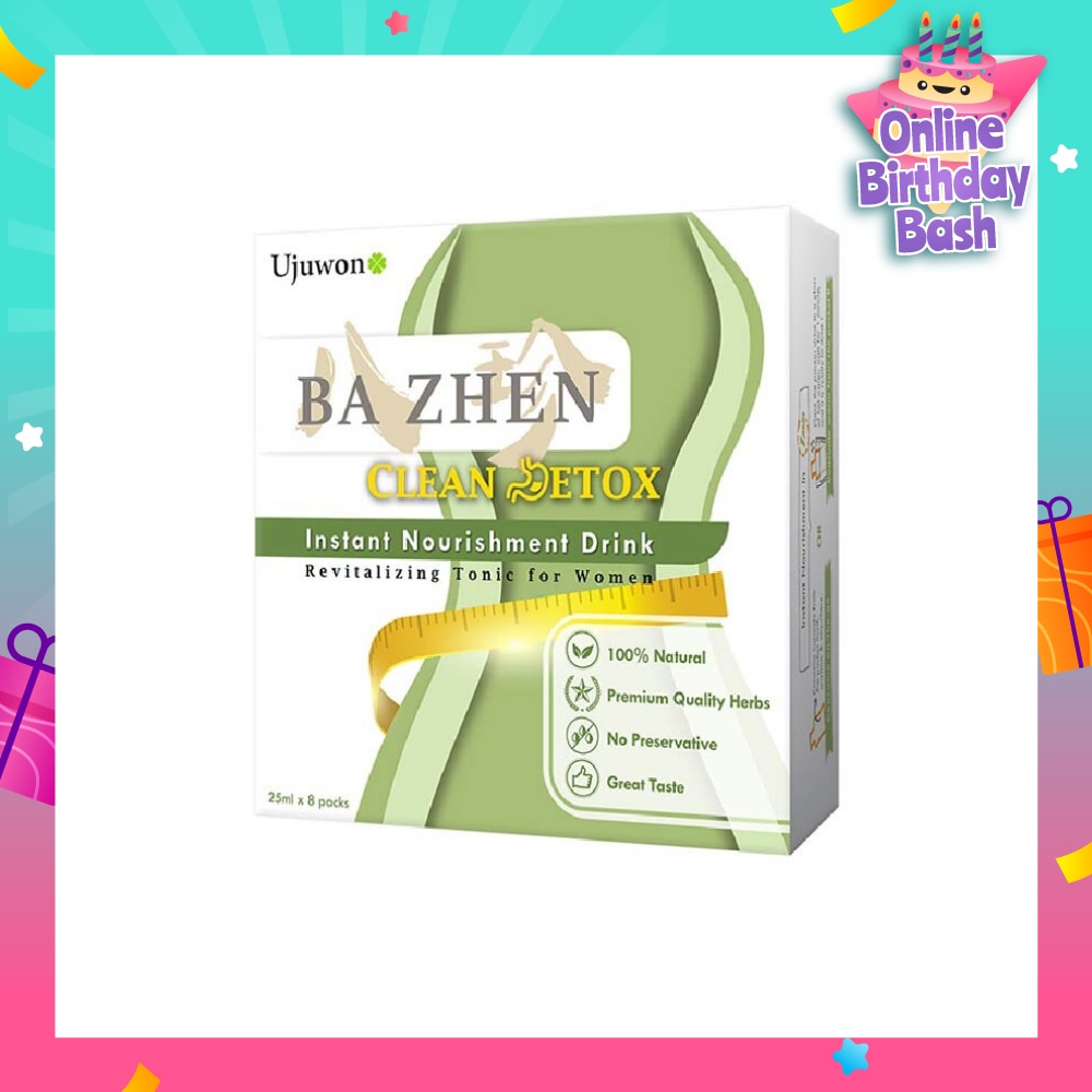 Ba Zhen Clean Detox Instant Nourishment Drink 8s (Expiry: Feb`2026)