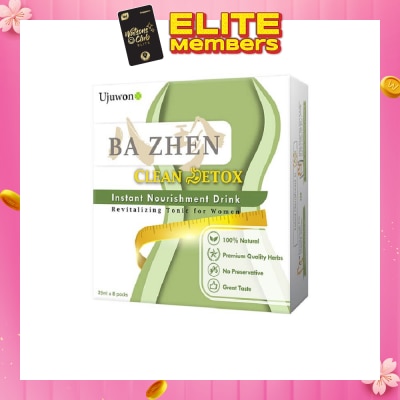 UJUWON Ba Zhen Clean Detox Instant Nourishment Drink 8s (Expiry: Feb`2026)
