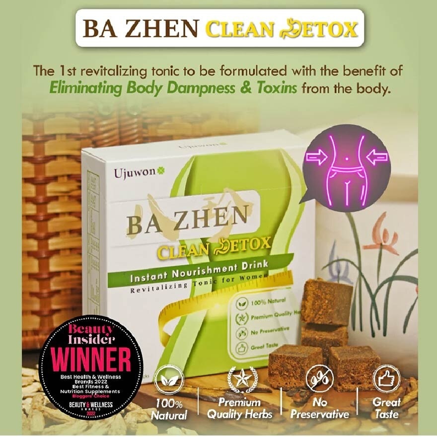 Ba Zhen Clean Detox Instant Nourishment Drink 8s