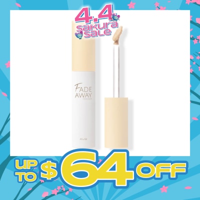 4U2 - Fade Away Concealer Version 2 (Full Coverage, Weightless, Creamy Concealer) No.01, 3g