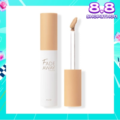 4U2 Fade Away Concealer Version 2 (Full Coverage, Weightless, Creamy Concealer) No.04, 3g