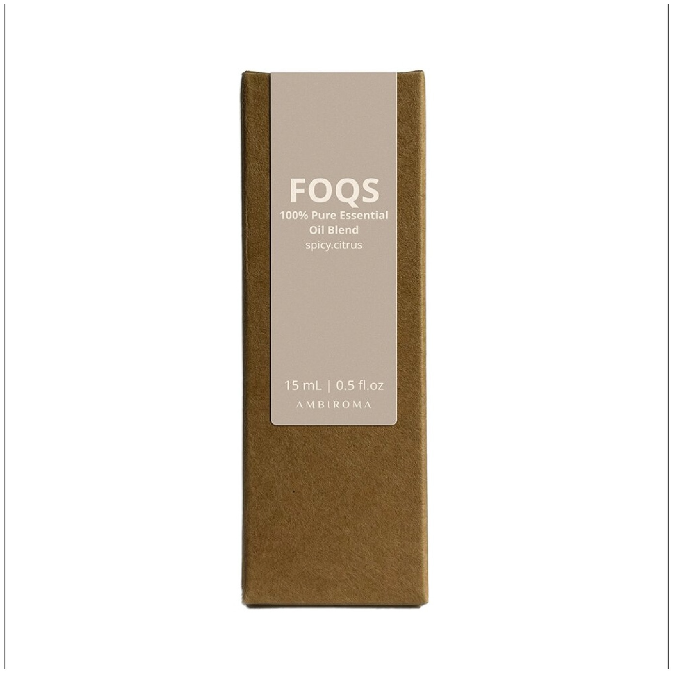 FOQS Spicy Citrus Essential Oil Blend 15ml
