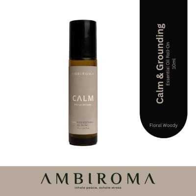 AMBIROMA - CALM Flroal Woody Essential Oil Roll-On 10ml