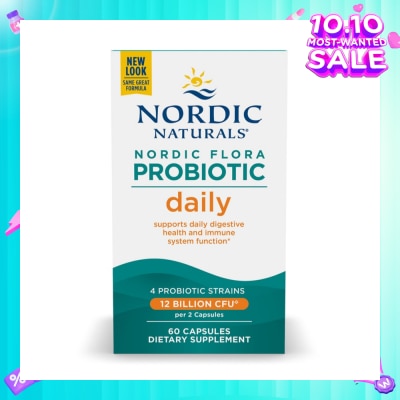 NORDIC NATURALS Floral Probiotic Daily 60 Capsules
