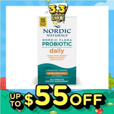 NORDIC NATURALS Floral Probiotic Daily 60 Capsules