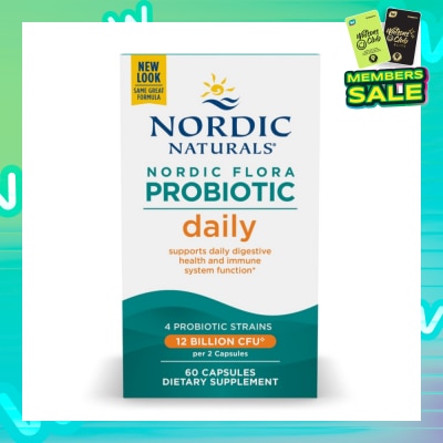 NORDIC NATURALS Floral Probiotic Daily 60 Capsules