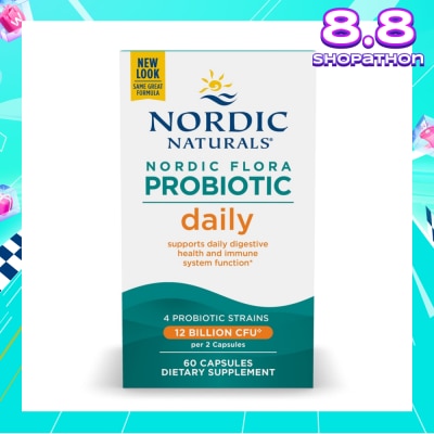 NORDIC NATURALS Floral Probiotic Daily 60 Capsules