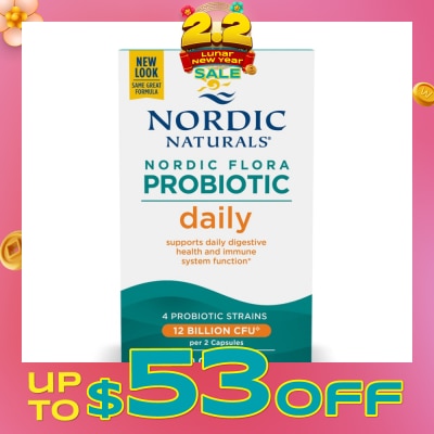 NORDIC NATURALS Floral Probiotic Daily 60 Capsules