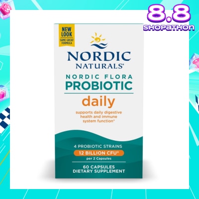 NORDIC NATURALS Floral Probiotic Daily 60 Capsules