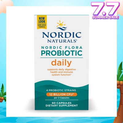 NORDIC NATURALS Floral Probiotic Daily 60 Capsules