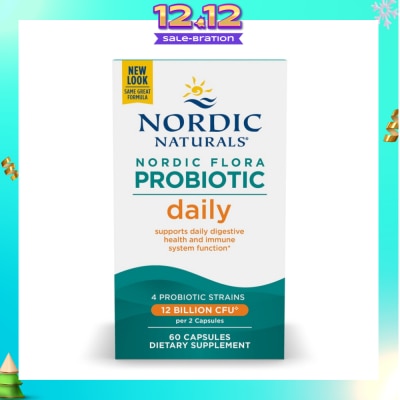 NORDIC NATURALS Floral Probiotic Daily 60 Capsules