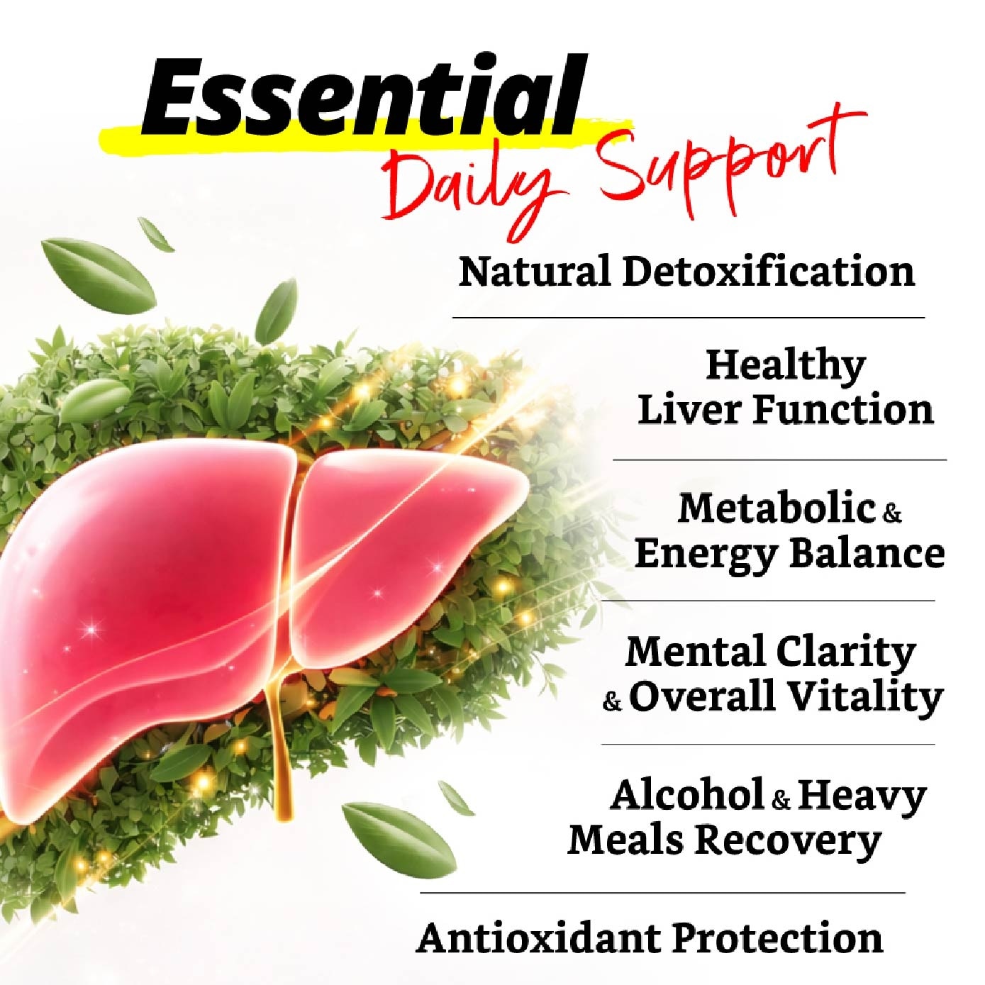 Ultimate Liver Care Turmeric Liver Cleanse & Detox Supplement Veggie Caps (For Fatty Liver, Alcohol Damage & Hangover) 90s