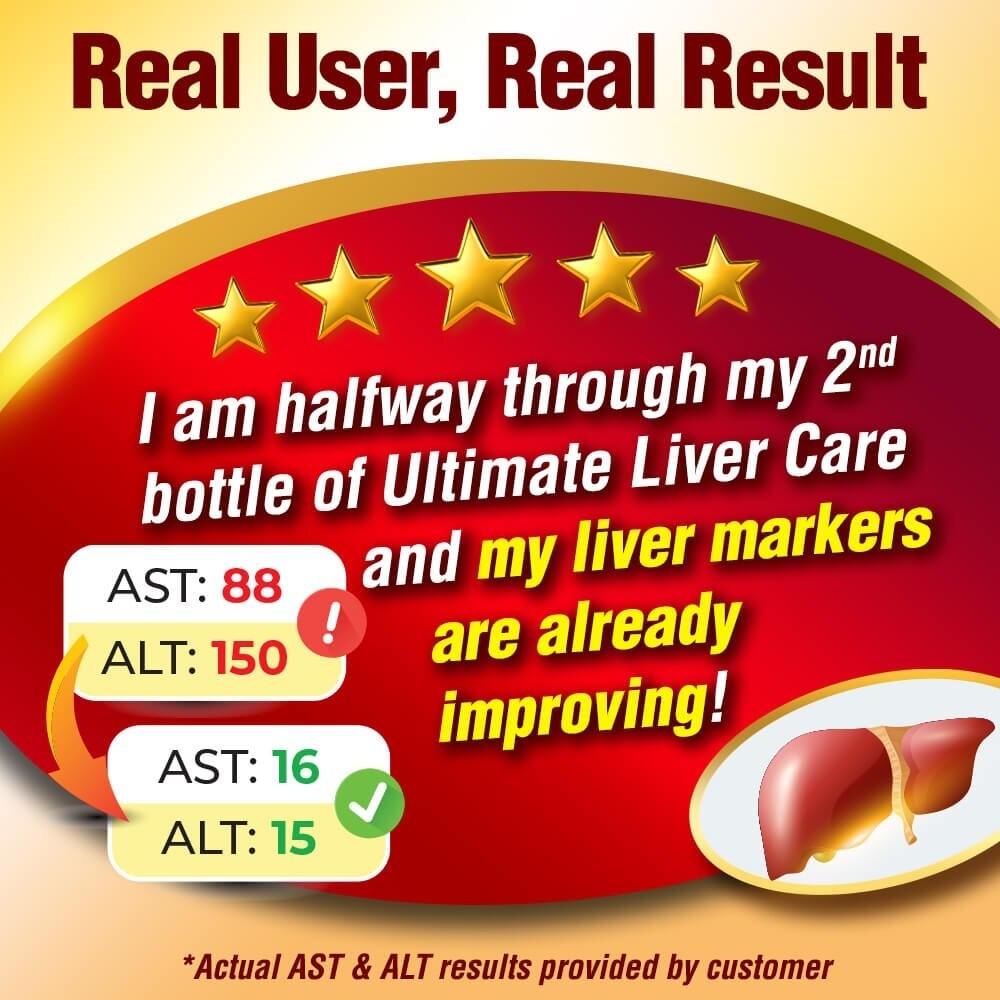 Ultimate Liver Care Dietary Supplement Veggie Caps (Liver Cleanse & Detox Formula For Fatty Liver, Alcohol Damage & Hangover) 90s