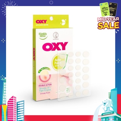 OXY Anti-bacterial Patch 0.03cm 26s Night
