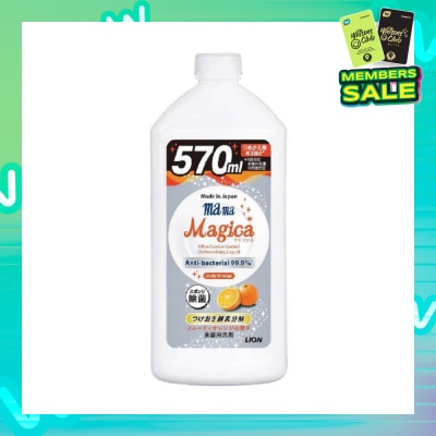 MAMA MAGICA Ultra Concentrated Dishwashing Liquid Zesty Orange 570ml