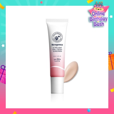 NEOGENCE Ultra Light Daily Tinted Sunscreen SPF50+ 30ml