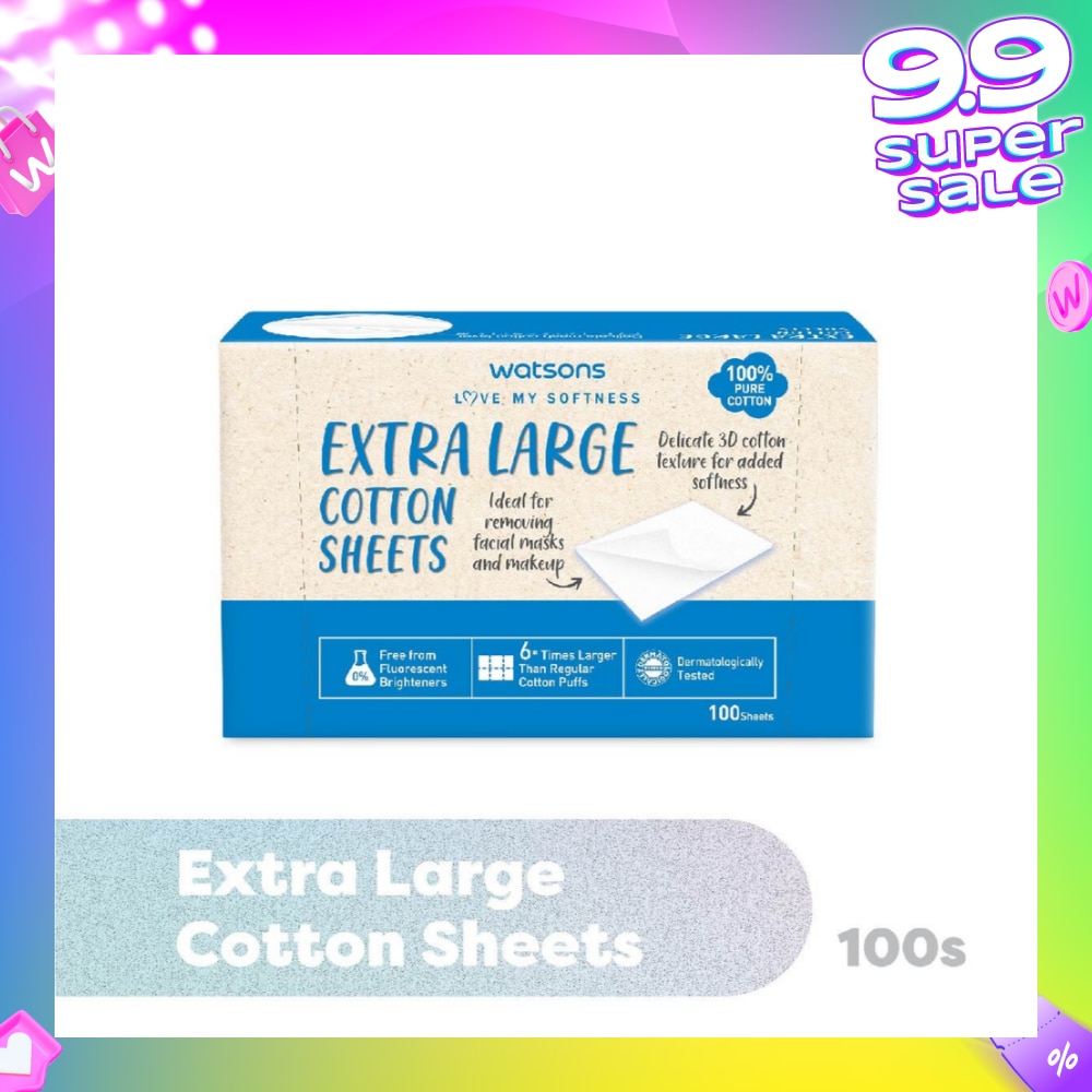 Extra Large Cotton Sheet (100% Pure Cotton) 100s