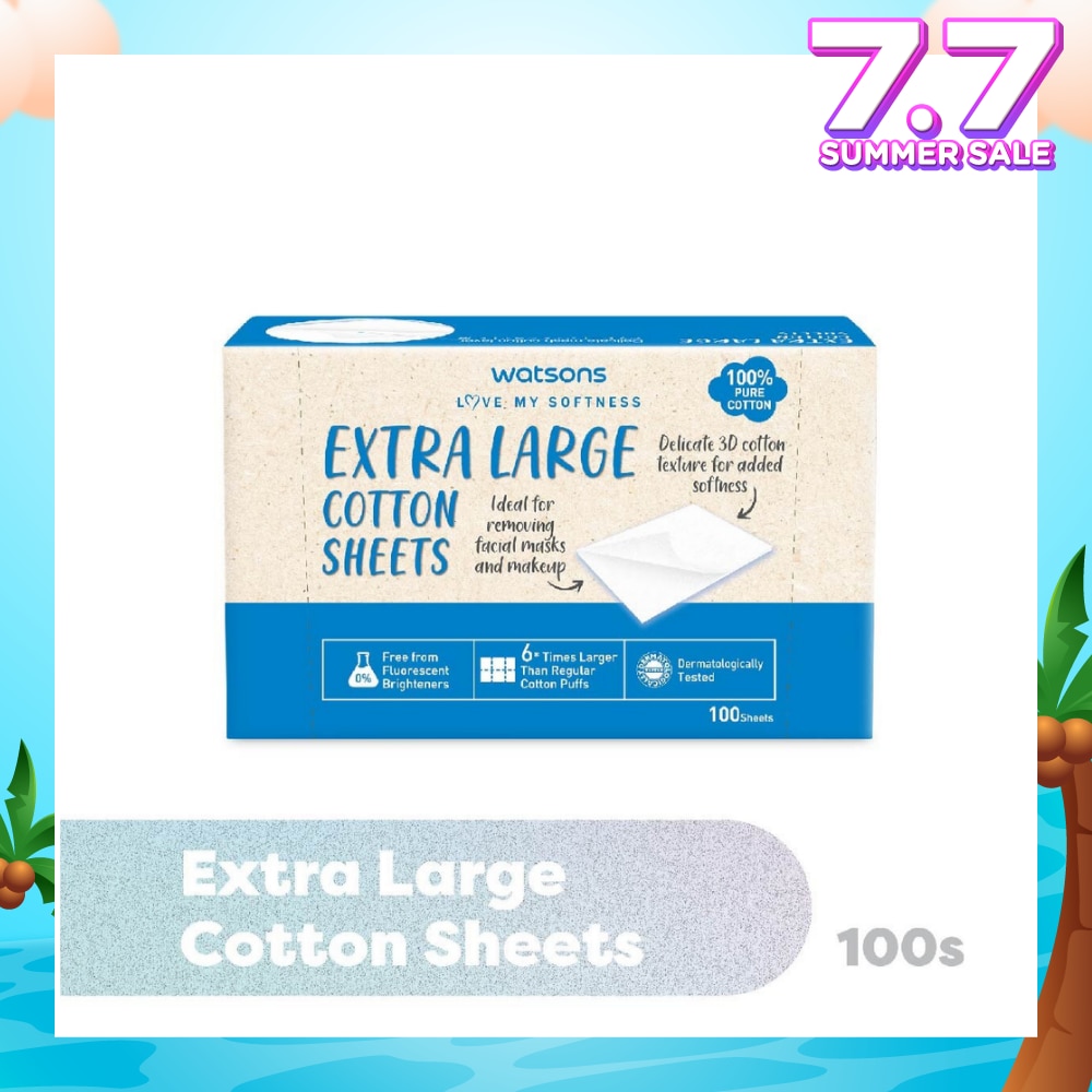 Extra Large Cotton Sheet (100% Pure Cotton) 100s