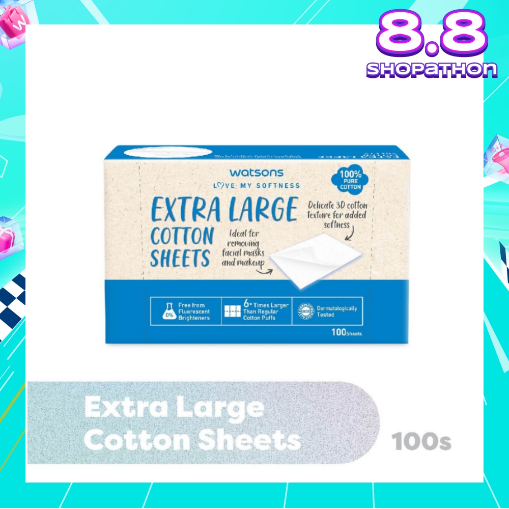 Extra Large Cotton Sheet (100% Pure Cotton) 100s
