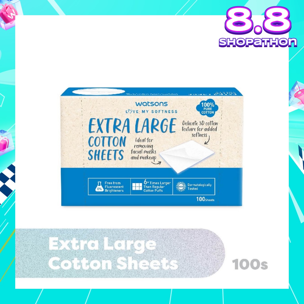 Extra Large Cotton Sheet (100% Pure Cotton) 100s