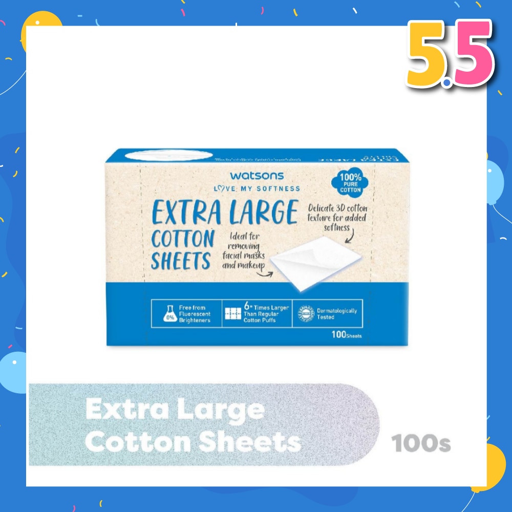 Extra Large Cotton Sheet (100% Pure Cotton) 100s