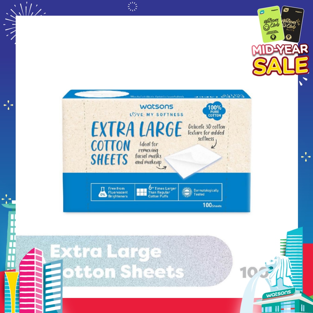 Extra Large Cotton Sheet (100% Pure Cotton) 100s