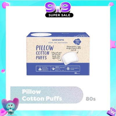 WATSONS - Pillow Cotton Puff (100% Pure Cotton) 80s image