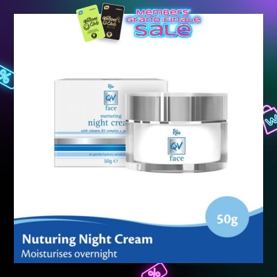 EGO QV Face Nurturing Night Cream (For Moisturising Overnight) 50g