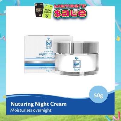 EGO QV - Face Nurturing Night Cream (For Moisturising Overnight) 50g